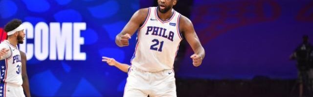 棋牌-76人开局火热恩比德日趋成熟 看齐J博士目标MVP